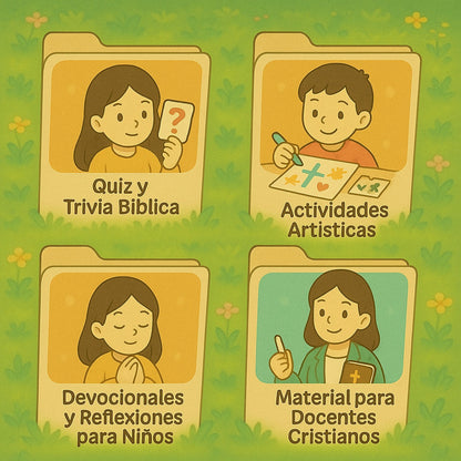 Megapack Digital de Actividades Cristianas para niños y jóvenes